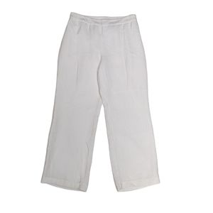 Easywear By Chico's White Rayon Blend Summer Pants Size 1
